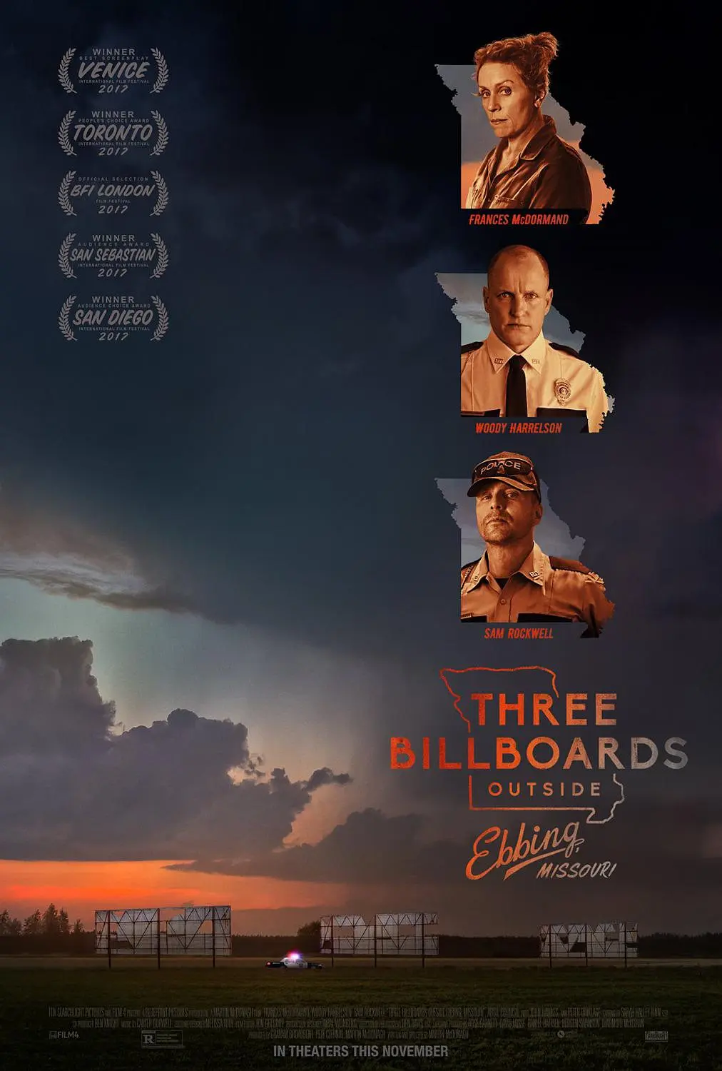 三块广告牌 Three Billboards Outside Ebbing, Missouri (2017)